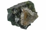 Fluorescent Green Rogerley Fluorite Crystal - England #173980-1